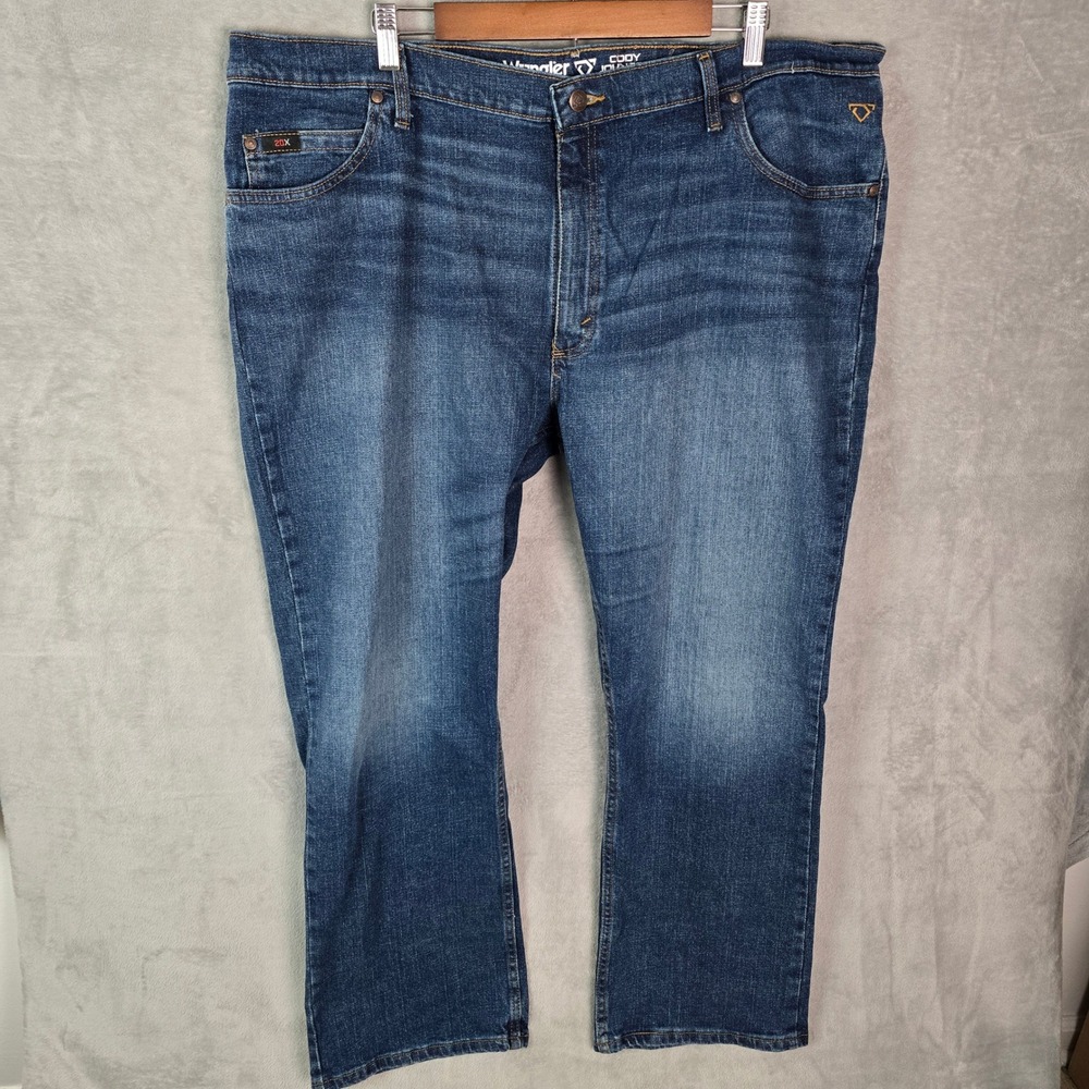 Wrangler 20X Cody Johnson Collection Mens Jeans 42x31 Medium Wash Blue Relaxed